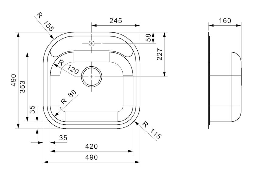 Boston Integrated Basr Sink NotJustTaps.co.uk